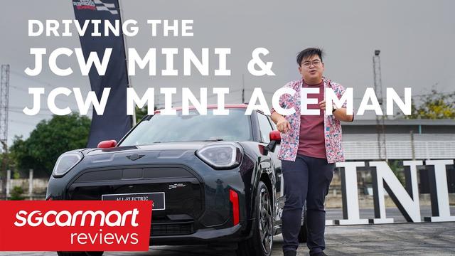 We sampled the all-electric MINI JCW and JCW Aceman | Sgcarmart Access